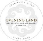 Evening Land Seven Springs Vineyard Summum Pinot Noir 2019  Front Label