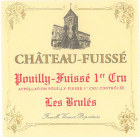 Chateau Fuisse Pouilly-Fuisse Les Brules 2020  Front Label