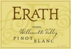 Erath Pinot Blanc 2005  Front Label