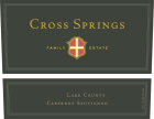 Cross Springs Cabernet Sauvignon 2014 Front Label