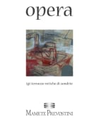 Mamete Prevostini Mamete Prevostini Opera 2016  Front Label