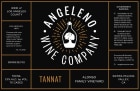 Angeleno Wine Co Alonso Family Vineyard Tannat 2019  Front Label