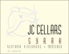 Jeff Cohn Cellars Ventana Vineyard Syrah 2003  Front Label
