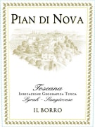 Il Borro Pian di Nova Rosso 2018  Front Label