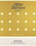 Familia Torres Altos Ibericos Reserva 2015  Front Label