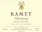 Ramey Hyde Vineyard Chardonnay 2015 Front Label