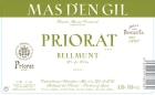 Mas d'en Gil Bellmunt Blanco 2022  Front Label