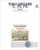 Bodegas Lan Vina Lanciano Reserva 2016  Front Label