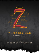 7 Deadly Cabernet Sauvignon 2019  Front Label