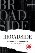 Broadside Paso Robles Cabernet Sauvignon 2021  Front Label