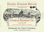 Daniel-Etienne Defaix Chablis Vaillon Premier Cru 2010  Front Label