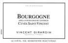 Vincent Girardin Bourgogne Cuvee Saint Vincent Rouge 2018  Front Label