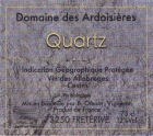 Domaine des Ardoisieres Cuvee Quartz Blanc 2021  Front Label