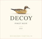 Decoy Pinot Noir 2021  Front Label