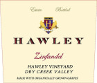 Hawley Estate Zinfandel 2015  Front Label