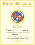 Bindi Sergardi I Colli Chianti Classico Riserva 2016  Front Label