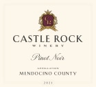 Castle Rock Mendocino County Pinot Noir 2021  Front Label