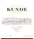 Kunde Merlot 2019  Front Label
