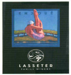 Lasseter Family Winery Enjoue Rose 2021  Front Label