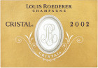 Louis Roederer Cristal Brut with Gift Box 2002  Front Label