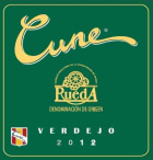 Cune Cune Verdejo 2012 Front Label