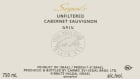 Segal's Unfiltered Cabernet Sauvignon (OK Kosher) 2019  Front Label