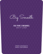 Big Smooth Old Vine Zinfandel 2017  Front Label
