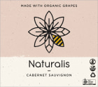 Naturalis Cabernet Sauvignon 2020  Front Label