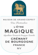 Maison de Grand Esprit L'Etre Magique Cremant De Bourgogne Front Label