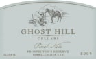 Ghost Hill Cellars Prospectors Reserve Pinot Noir 2009  Front Label