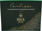 Bisol Cartizze Prosecco Superiore 2020  Front Label