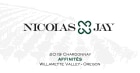 Nicolas-Jay Affinites Chardonnay 2019  Front Label