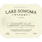 Lake Sonoma Winery Alexander Valley Cabernet Sauvignon 2019  Front Label