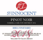 St. Innocent Shea Vineyard Pinot Noir 2018  Front Label