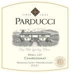 Parducci Small Lot Chardonnay 2021  Front Label