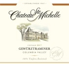 Chateau Ste. Michelle Gewurztraminer 2017  Front Label