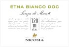 Nicosia Etna Bianco Lenza di Munti 2021  Front Label