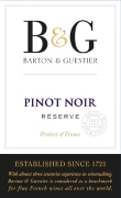 Barton & Guestier Reserve Pinot Noir 2015  Front Label