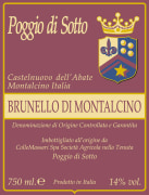 Poggio di Sotto Brunello di Montalcino 2017  Front Label