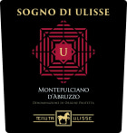 Tenuta Ulisse Sogno di Ulisse Montepulciano d'Abruzzo 2020  Front Label