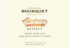 Domaine Bousquet Reserve Organic Pinot Noir 2020  Front Label