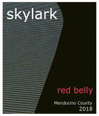 Skylark Red Belly 2018  Front Label