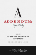 Addendum Skellenger Lane Cabernet Sauvignon 2016  Front Label