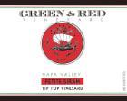 Green & Red Petite Sirah 2017  Front Label