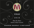 Andrew Murray Tous les Jours Syrah 2018  Front Label