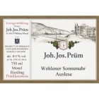 J.J. Prum Wehlener Sonnenuhr Gold Capsule Riesling Auslese 2018  Front Label