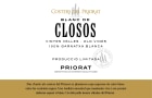 Costers del Priorat Blanc de Closos Old Vines 2020  Front Label