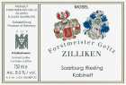 Zilliken Forstmeister Geltz Saarburg Riesling Kabinett 2021  Front Label