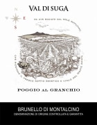 Val di Suga Poggio al Granchio Brunello di Montalcino 2015  Front Label