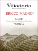 Villadoria Bricco Magno Langhe Nebbiolo 2018  Front Label